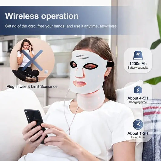 Facial Mask Repair Skin Wireless